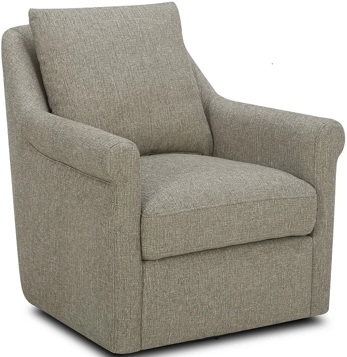 Liberty Landcaster Cocoa Upholstered Swivel Accent Chair 1 Liberty Landcaster Cocoa Upholstered Swivel Accent Chair