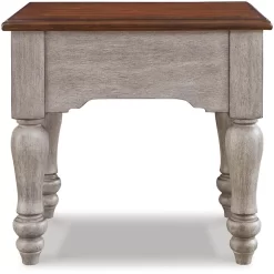 Signature Design By Ashley® Lodenbay Antique Gray/Brown End Table -Furniture comprehensive store 1c046095 0f63 4dd3 907d 2af6166d2c6e