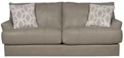 Jackson Furniture Prato Putty Leather Sofa