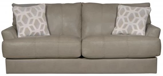 Jackson Furniture Prato Putty Leather Sofa 1 Jackson Furniture Prato Putty Leather Sofa