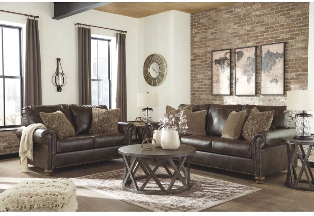 Signature Design By Ashley® Nicorvo Coffee Sofa 3 Signature Design By Ashley® Nicorvo Coffee Sofa - Image 3