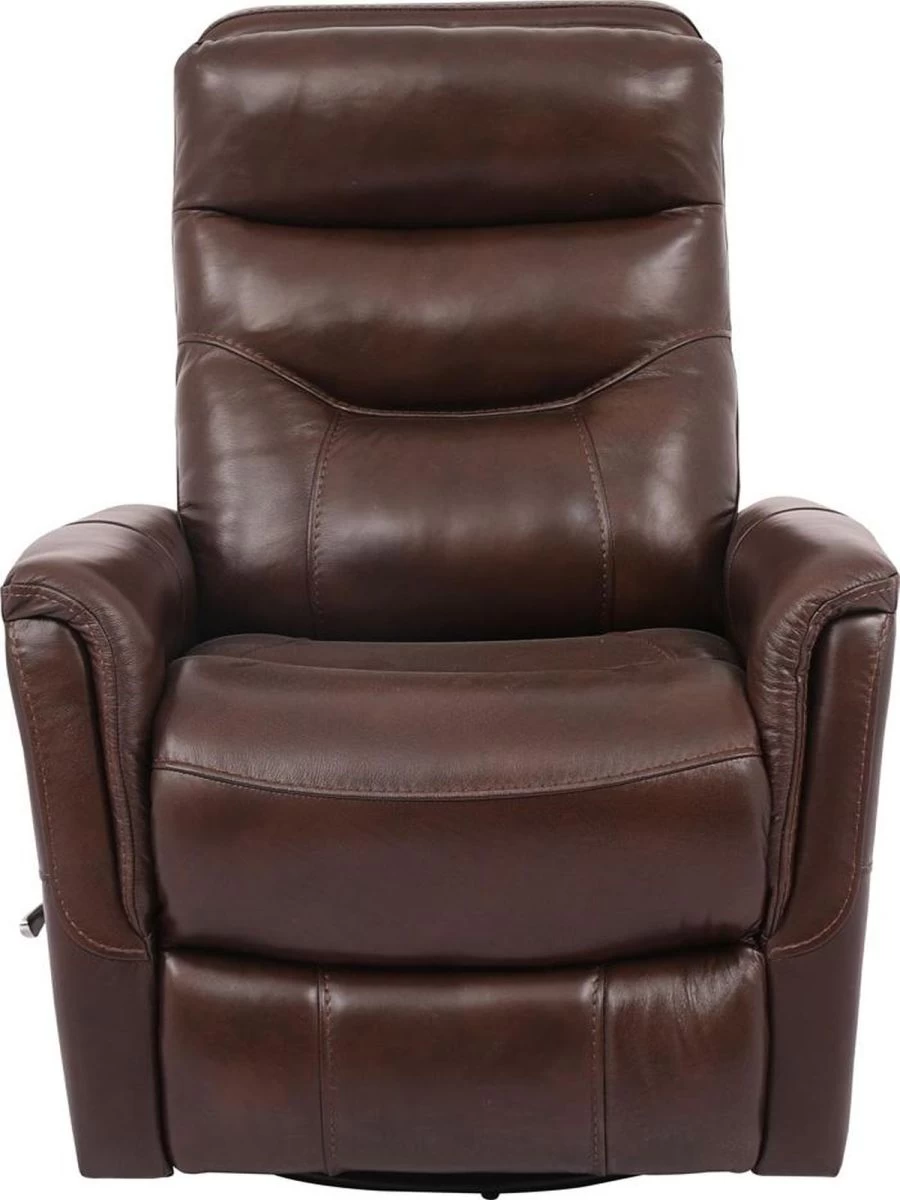Parker House® Gemini Robust Manual Leather Swivel Glider Recliner 2 Parker House® Gemini Robust Manual Leather Swivel Glider Recliner - Image 2