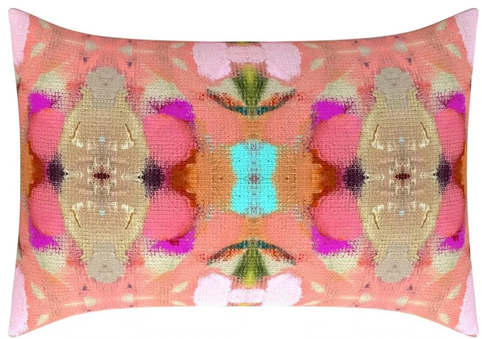 Laura Park Designs Turkish Delight Pink 14" X 20" Pillow 1 Laura Park Designs Turkish Delight Pink 14" X 20" Pillow