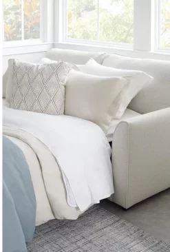 Kevin Charles Fine Upholstery® Asheville Hailey Light Beige Queen Sleeper Sofa -Furniture comprehensive store 1e9a4a1e 01f5 4aa8 8ed8 190bfc102fd7