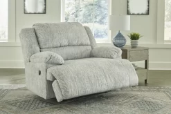 Signature Design By Ashley® McClelland Gray Oversized Recliner -Furniture comprehensive store 1f5b2864 8617 48b2 a02a 95a6427c24e4