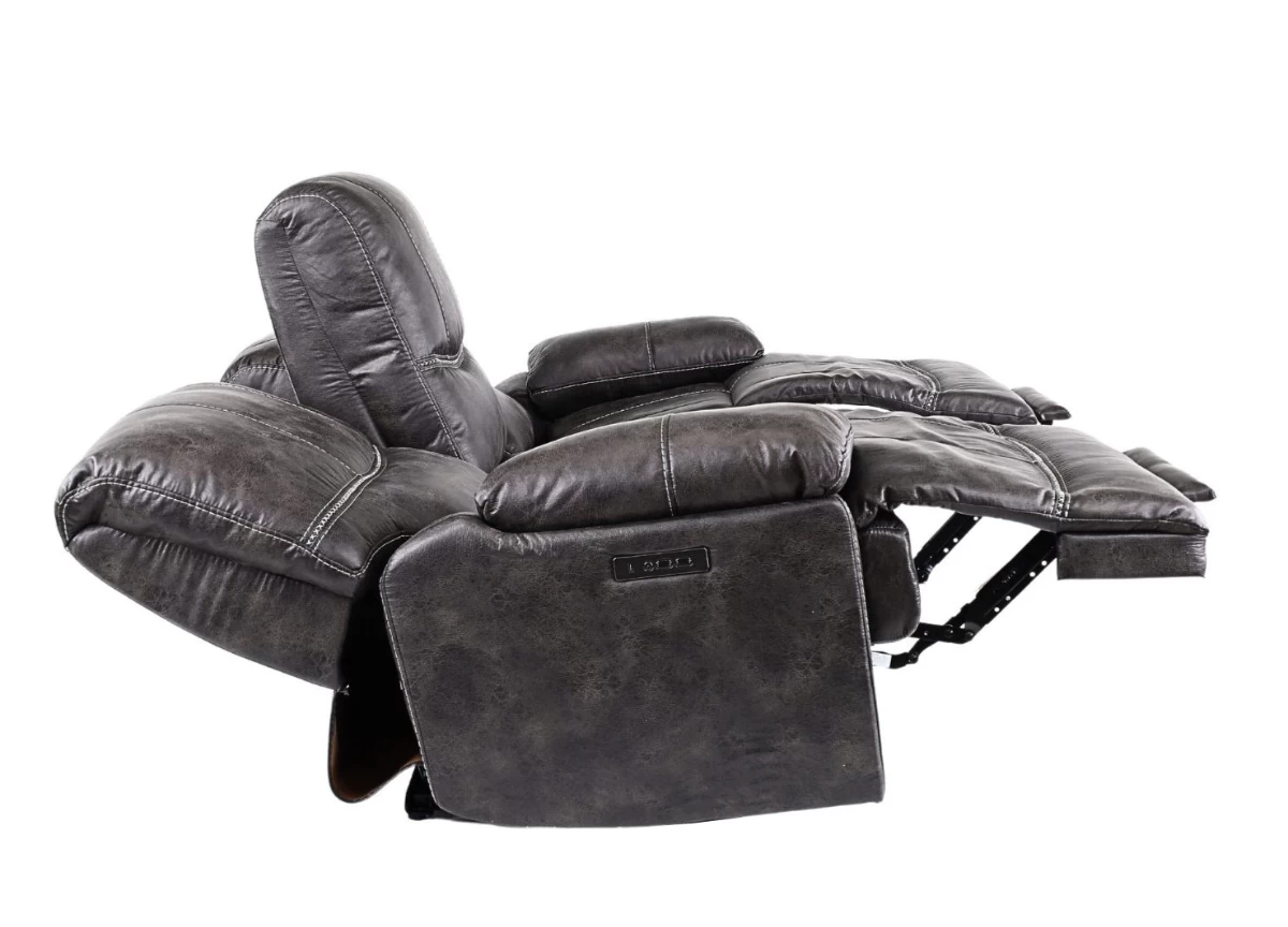 Man Wah Cowboy Granite Power Reclining Sofa 11 Man Wah Cowboy Granite Power Reclining Sofa - Image 11