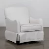 Chairs Of America Tradewinds Ivory Swivel Glider