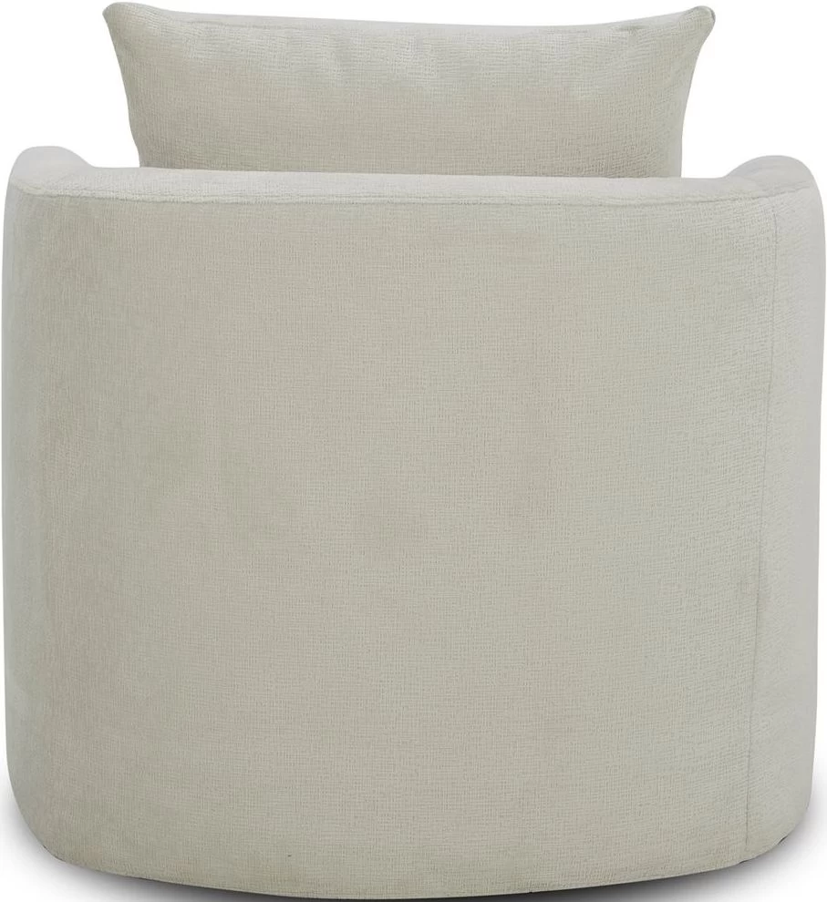 Liberty Saxton Ivory Swivel Accent Chair 4 Liberty Saxton Ivory Swivel Accent Chair - Image 4