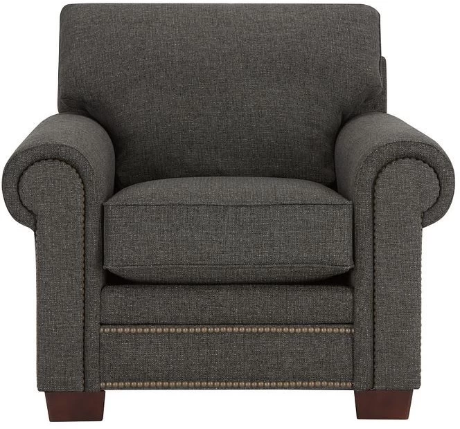Kevin Charles Fine Upholstery® Foster Sugarshack Dark Brown Chair 2 Kevin Charles Fine Upholstery® Foster Sugarshack Dark Brown Chair - Image 2
