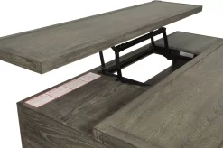 Signature Design By Ashley® Chazney Rustic Brown Lift Top Coffee Table -Furniture comprehensive store 2198a1f9 aa71 45f8 a19d f392cd9acc52