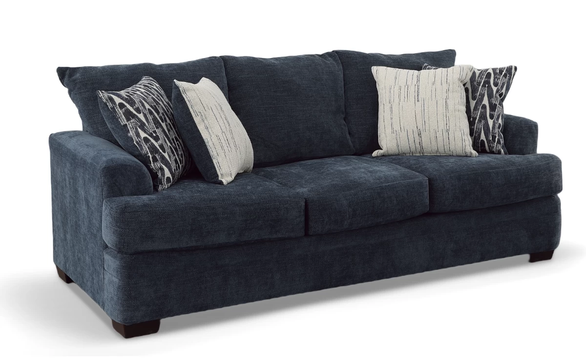 Peak Living By American Furniture Manufacturing Aden Blue Sofa 1 Peak Living By American Furniture Manufacturing Aden Blue Sofa