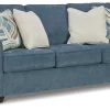Signature Design By Ashley® Cashton Blue Queen Sleeper Sofa