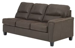 Signature Design By Ashley® Navi 2-Piece Chestnut Right-Arm Facing Sectional With Chaise -Furniture comprehensive store 236a69ae eb81 4c1f 838c 07e2db64c3e4