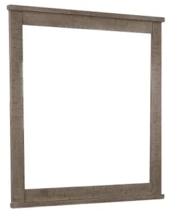 Samuel Lawrence Furniture Ruff Hewn Gray Brown Bedroom Mirror