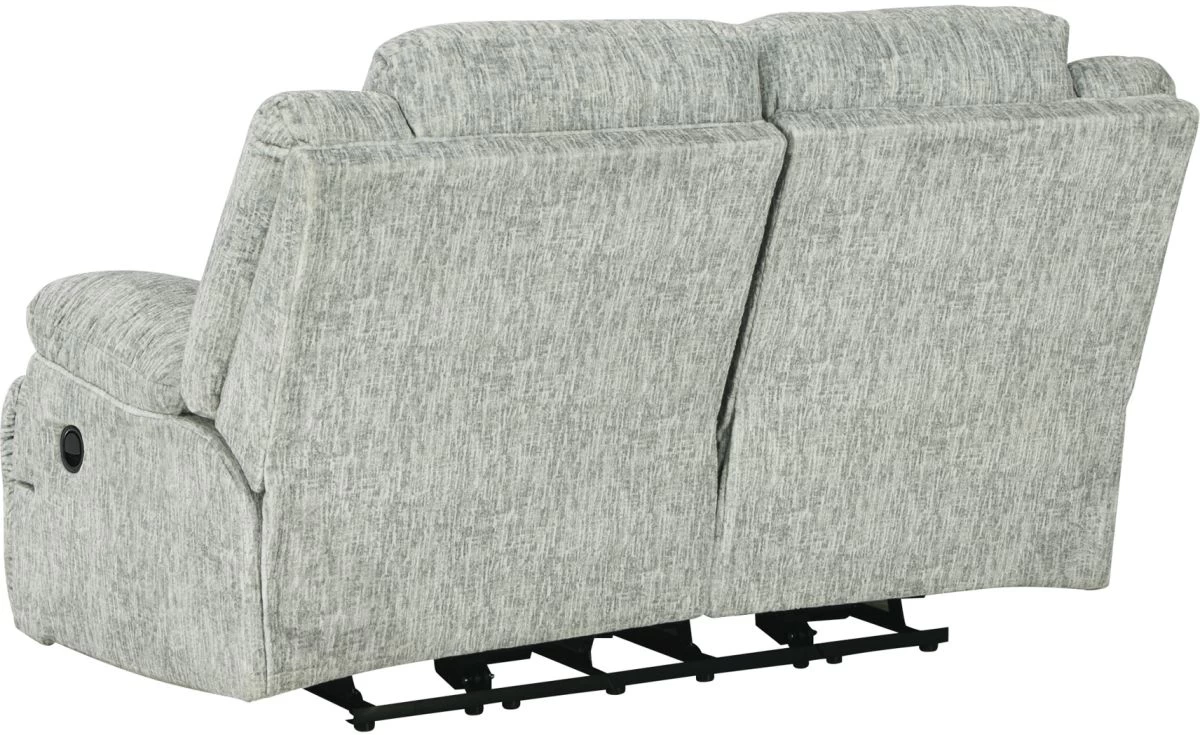 Signature Design By Ashley® McClelland Gray Reclining Loveseat 4 Signature Design By Ashley® McClelland Gray Reclining Loveseat - Image 4