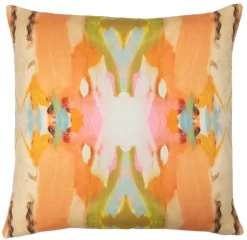 Laura Park Designs Under The Sea Orange 22" X 22" Throw Pillow