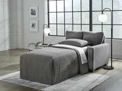 Signature Design By Ashley® Rannis Snow Twin Sofa Sleeper -Furniture comprehensive store 26340c58 f4e5 4f7a 9b0a ee215498c149