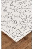 Feizy Belfort Ivory-Charcoal 9' X 12' Rug 3 Feizy Belfort Ivory-Charcoal 9' X 12' Rug - Image 3