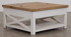 Vintage Furniture Napoli Linen/Bare Cocktail Table