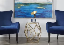 Coast2Coast Home™ Gold/White Accent Table 5 Coast2Coast Home™ Gold/White Accent Table -Furniture comprehensive store 2cf68673 9085 4cab b30a 353bdc38cbb4