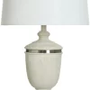 Stylecraft Resin White Table Lamp