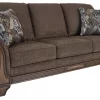 Benchcraft® Miltonwood Teak Queen Sofa Sleeper