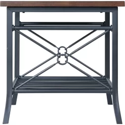 Elements International Mica 3-Piece Brown Table Set -Furniture comprehensive store 2d98095d 8ac8 4079 93d5 a4858926d0a5