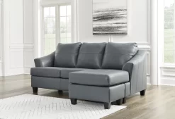 Signature Design By Ashley® Genoa Steel Sofa Chaise -Furniture comprehensive store 2dac6dba 1ee0 4afb 8387 fd255a8f9299