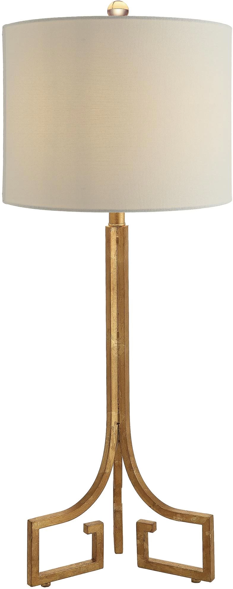 Crestview Collection Lux Hand Finished Gold Leaf Table Lamp 1 Crestview Collection Lux Hand Finished Gold Leaf Table Lamp