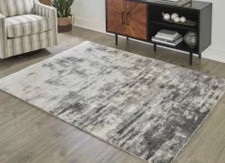 Signature Design By Ashley® Gerdie Cream/Gray 5' X 7' Medium Area Rug -Furniture comprehensive store 2e60a900 66c5 47e4 8278 c01213ec9173