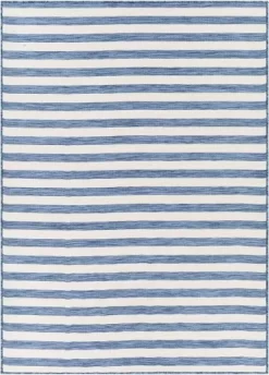 Surya Pasadena Denim/Cream 8'x11' Area Rug