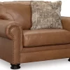 Signature Design By Ashley® Carianna Caramel Oversized Chair