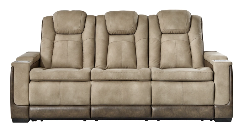 Signature Design By Ashley® Next-Gen DuraPella Sand Power Reclining Sofa 1 Signature Design By Ashley® Next-Gen DuraPella Sand Power Reclining Sofa