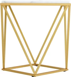 Elements International Riko Marble/Gold End Table 9 Elements International Riko Marble/Gold End Table -Furniture comprehensive store 3010bd2a 71c8 49c4 b067 8887194545f0