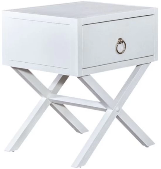 Liberty East End White White Accent Table 1 Liberty East End White White Accent Table