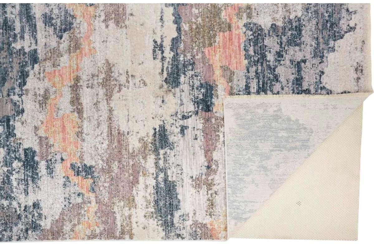 Feizy Kyra Beige/Blue 5' X 7' Rug 3 Feizy Kyra Beige/Blue 5' X 7' Rug - Image 3