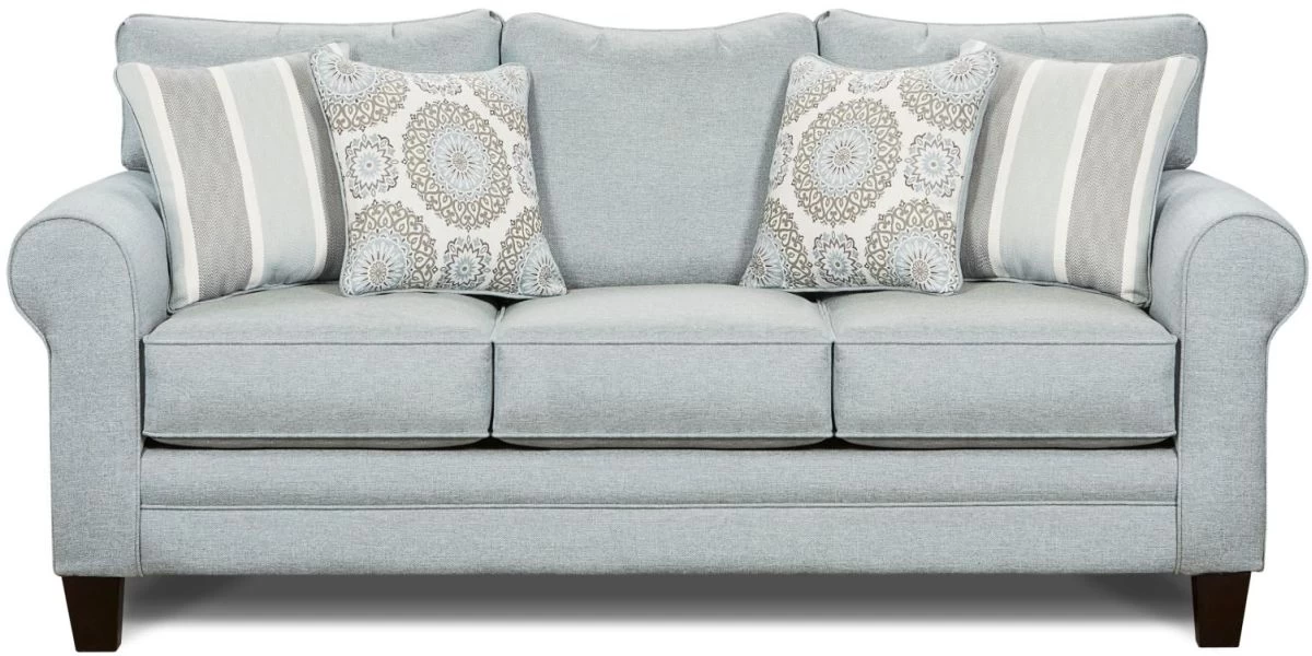 Fusion Furniture Grande Mist Grey Sofa Sleeper 2 Fusion Furniture Grande Mist Grey Sofa Sleeper - Image 2