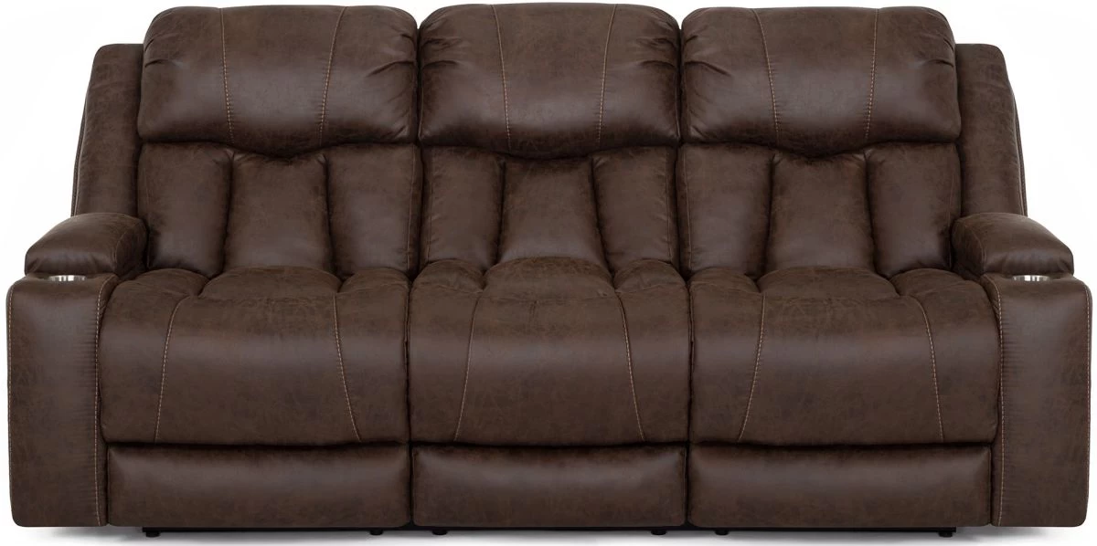 Franklin™ Denali Boswell Espresso Reclining Sofa 1 Franklin™ Denali Boswell Espresso Reclining Sofa