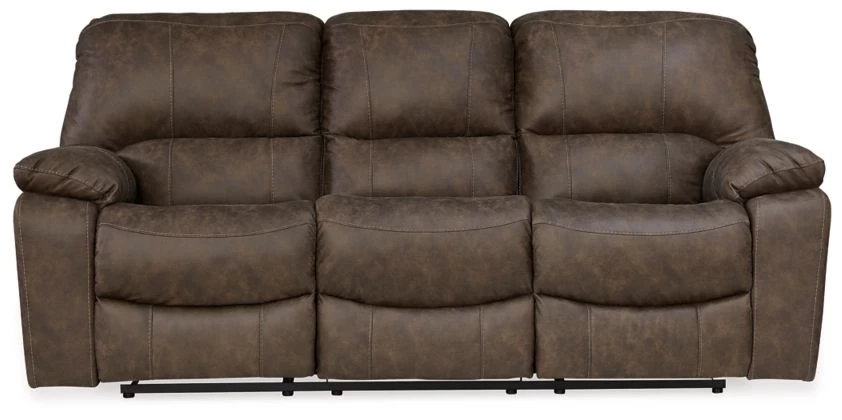 Signature Design By Ashley® Kilmartin Chocolate Reclining Sofa 3 Signature Design By Ashley® Kilmartin Chocolate Reclining Sofa - Image 3
