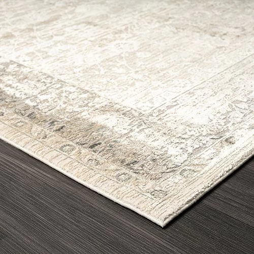 LR Home Cheshire Beige/Gray 5'x8' Area Rug 3 LR Home Cheshire Beige/Gray 5'x8' Area Rug - Image 3