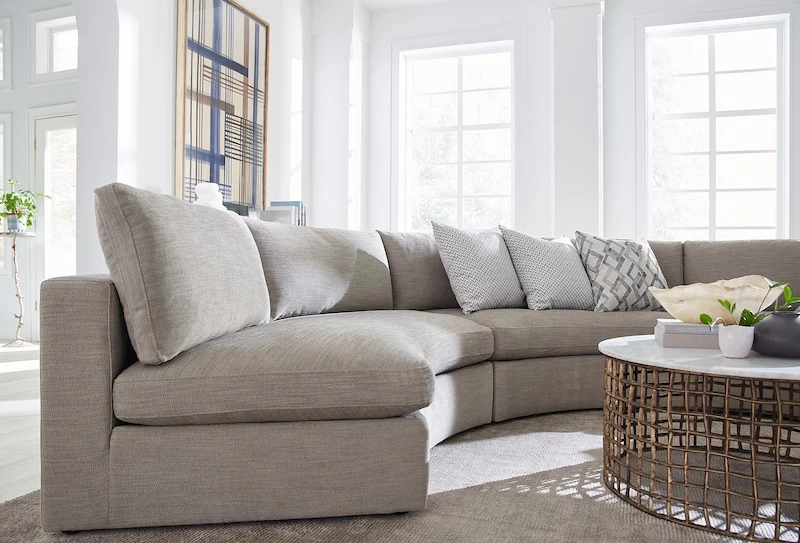 Alder & Tweed Furniture Company Lars Brass/White Coffee Table 3 Alder & Tweed Furniture Company Lars Brass/White Coffee Table - Image 3