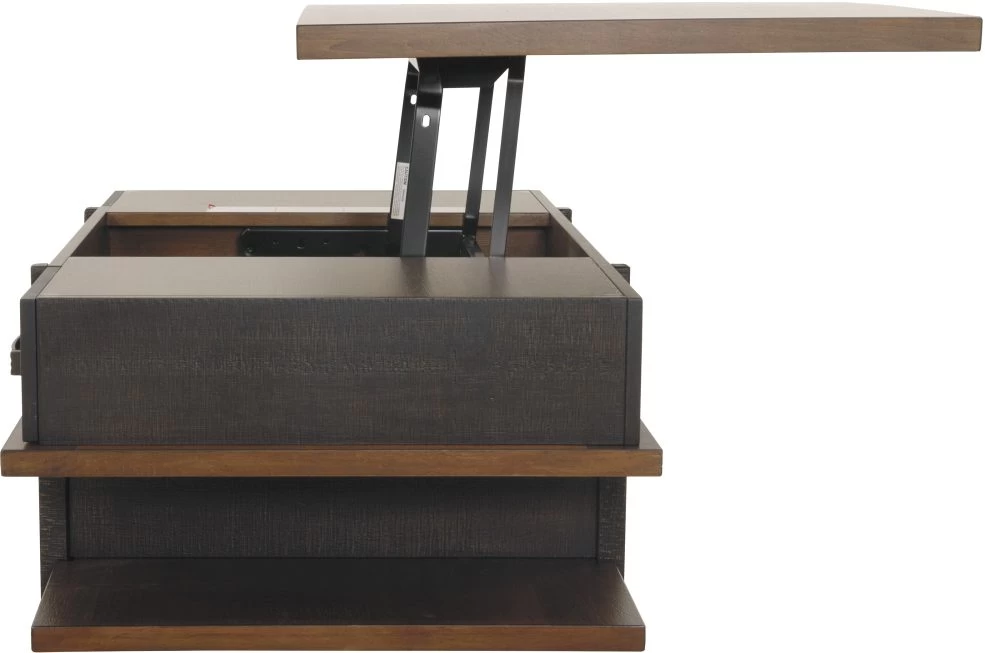 Signature Design By Ashley® Stanah Two Tone Lift Top Cocktail Table 7 Signature Design By Ashley® Stanah Two Tone Lift Top Cocktail Table - Image 7