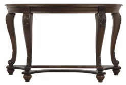 Signature Design By Ashley® Norcastle Dark Brown Sofa Table
