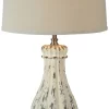 Forty West Palmer White Table Lamp