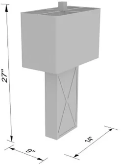 Surya Jaxon Glass Table Lamp -Furniture comprehensive store 35adfa75 9c24 46aa b426 e37844f087fb