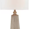 Forty West Hunley Beige Table Lamp