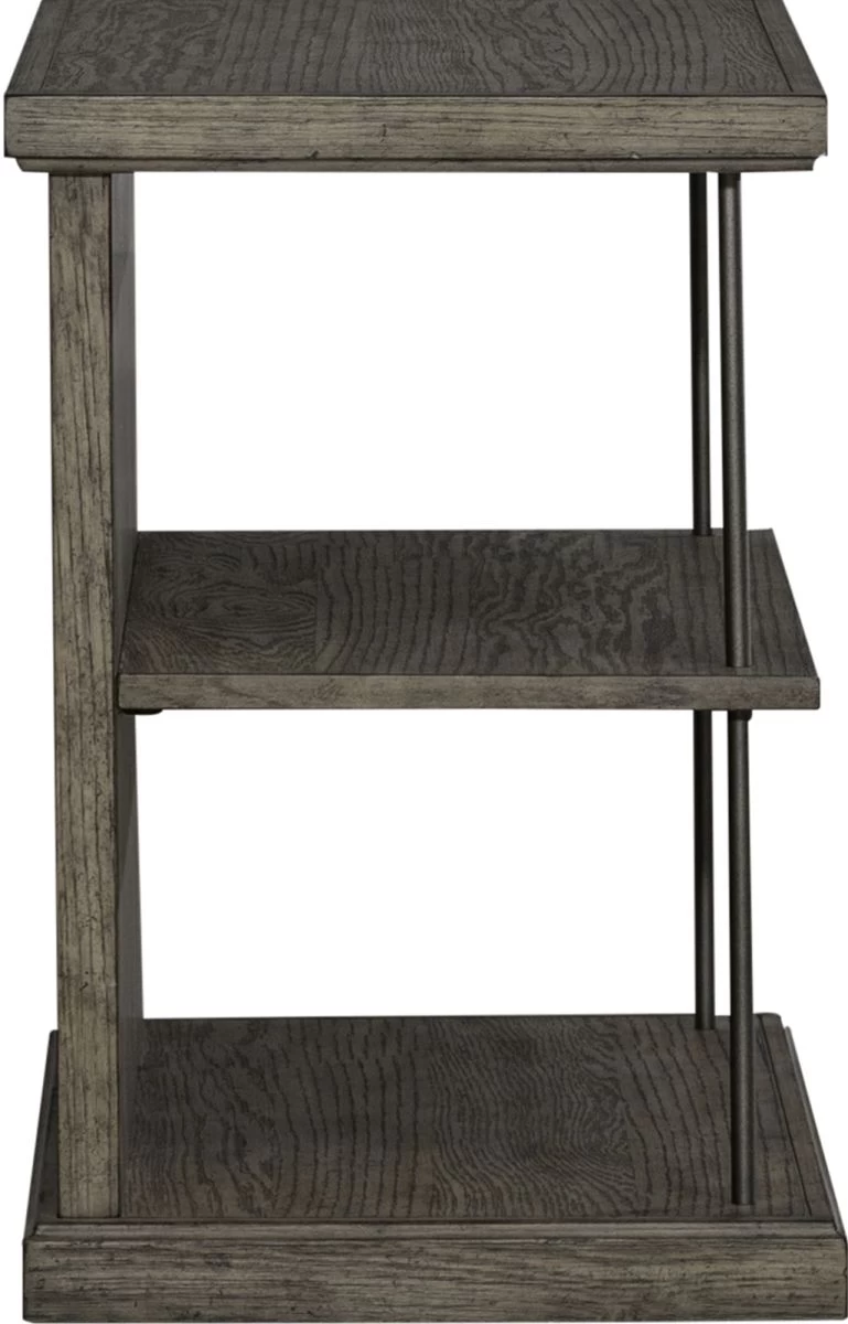 Liberty City Scape Burnished Beige Chair Side Table 1 Liberty City Scape Burnished Beige Chair Side Table