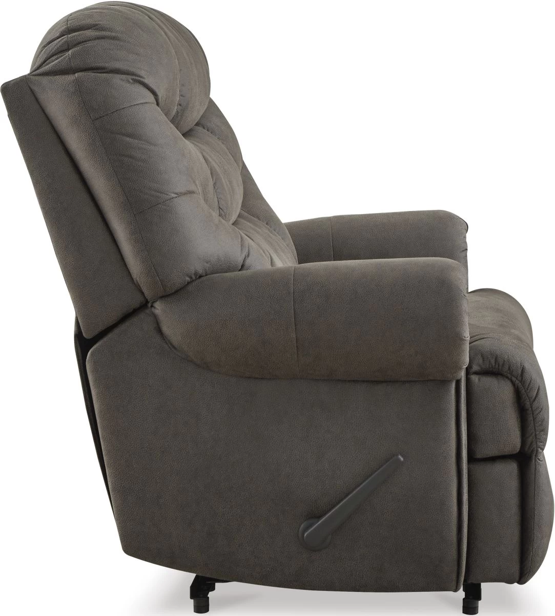 Signature Design By Ashley® Camera Time Gunmetal Manual Recliner 6 Signature Design By Ashley® Camera Time Gunmetal Manual Recliner - Image 6