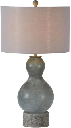 Forty West Amora Blue Table Lamp