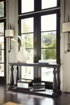 Signature Design By Ashley® Mallacar Black Sofa Table 16 Signature Design By Ashley® Mallacar Black Sofa Table -Furniture comprehensive store 391ec146 3ff9 4454 86a0 948a2c06cba5